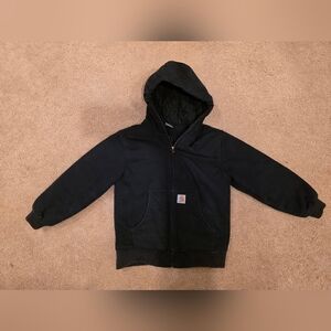 Carhartt Kids Black Hooded Jacket